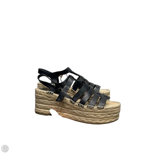 Sandals Designer By Tory Burch In Black, Size: 10