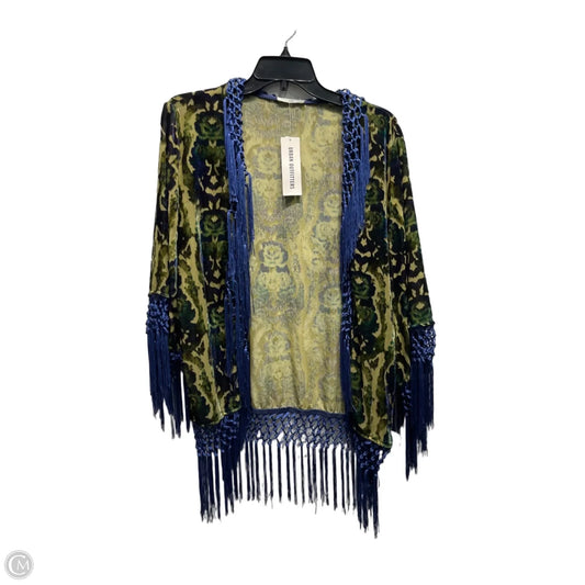 Kimono By Urban Outfitters In Blue & Green, Size: Osfm