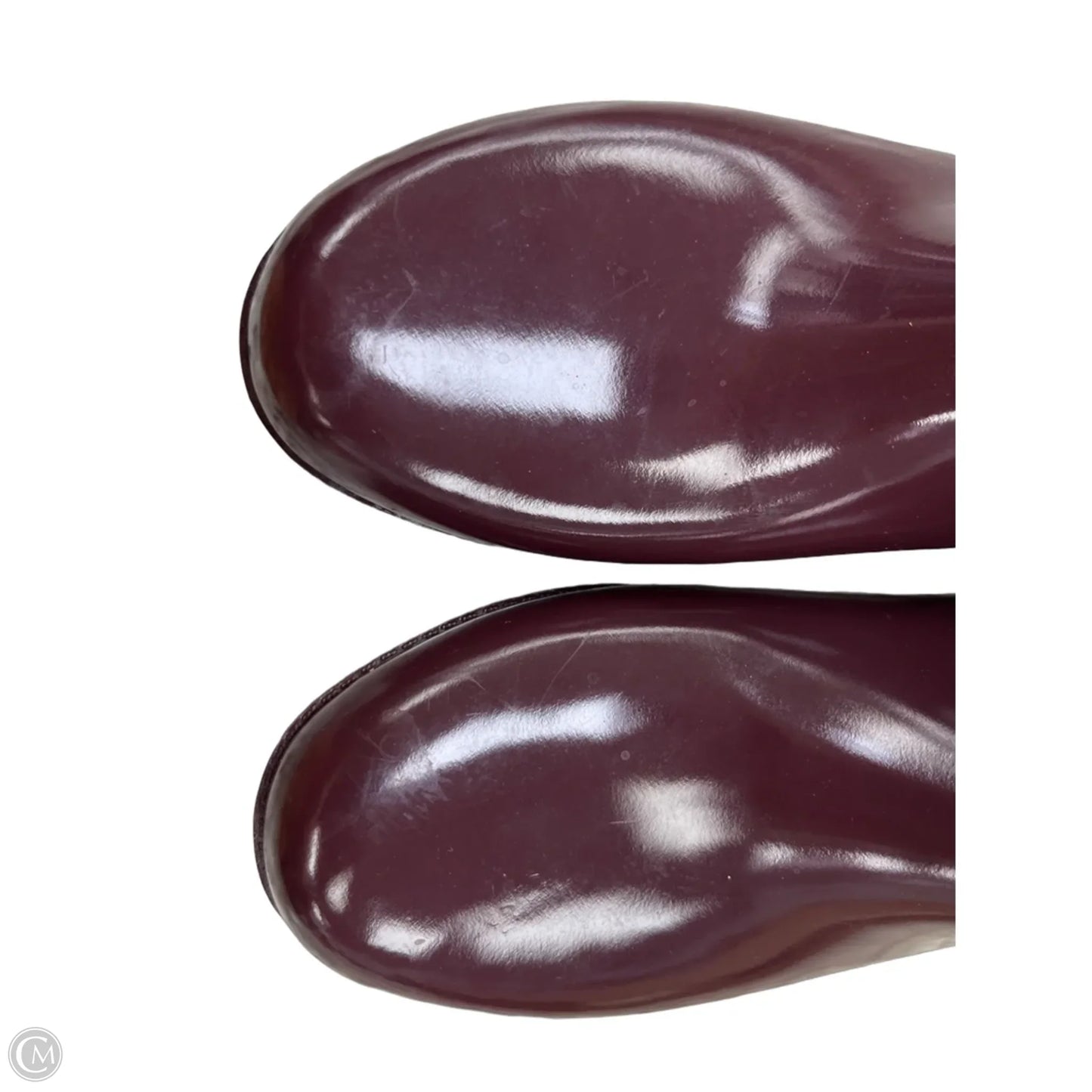 Boots Designer By Michael Kors In Maroon, Size: 7