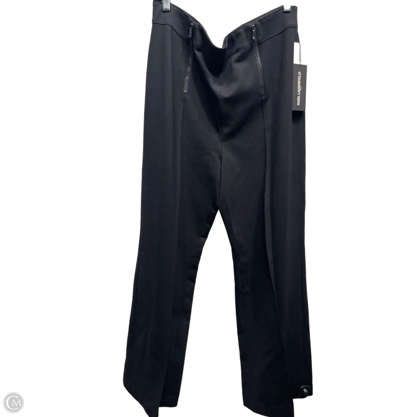 Pants Designer By Karl Lagerfeld In Black, Size: Xl