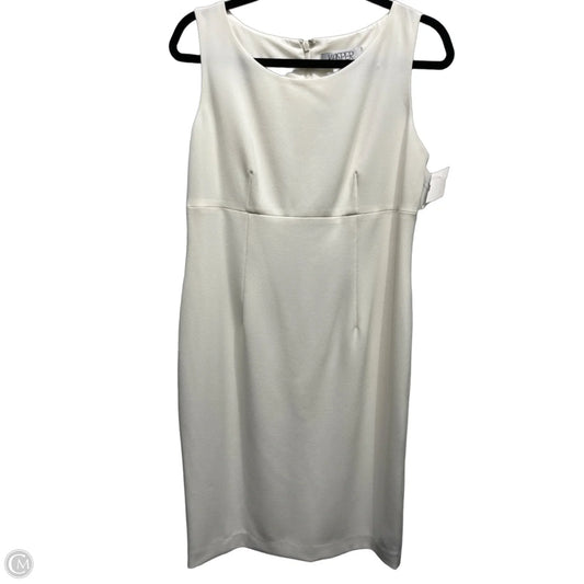 Dress Work By Kasper In Cream, Size: M