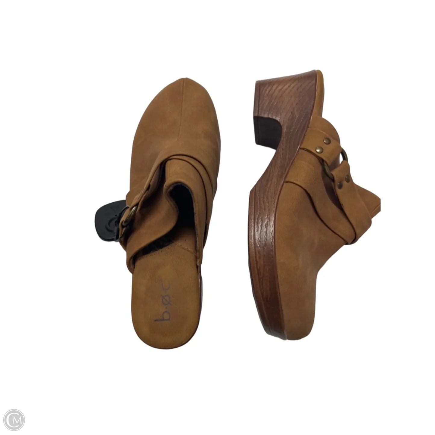 Shoes Heels Block By Boc In Brown, Size: 7