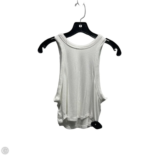 Athletic Tank Top By Lululemon In White, Size: S