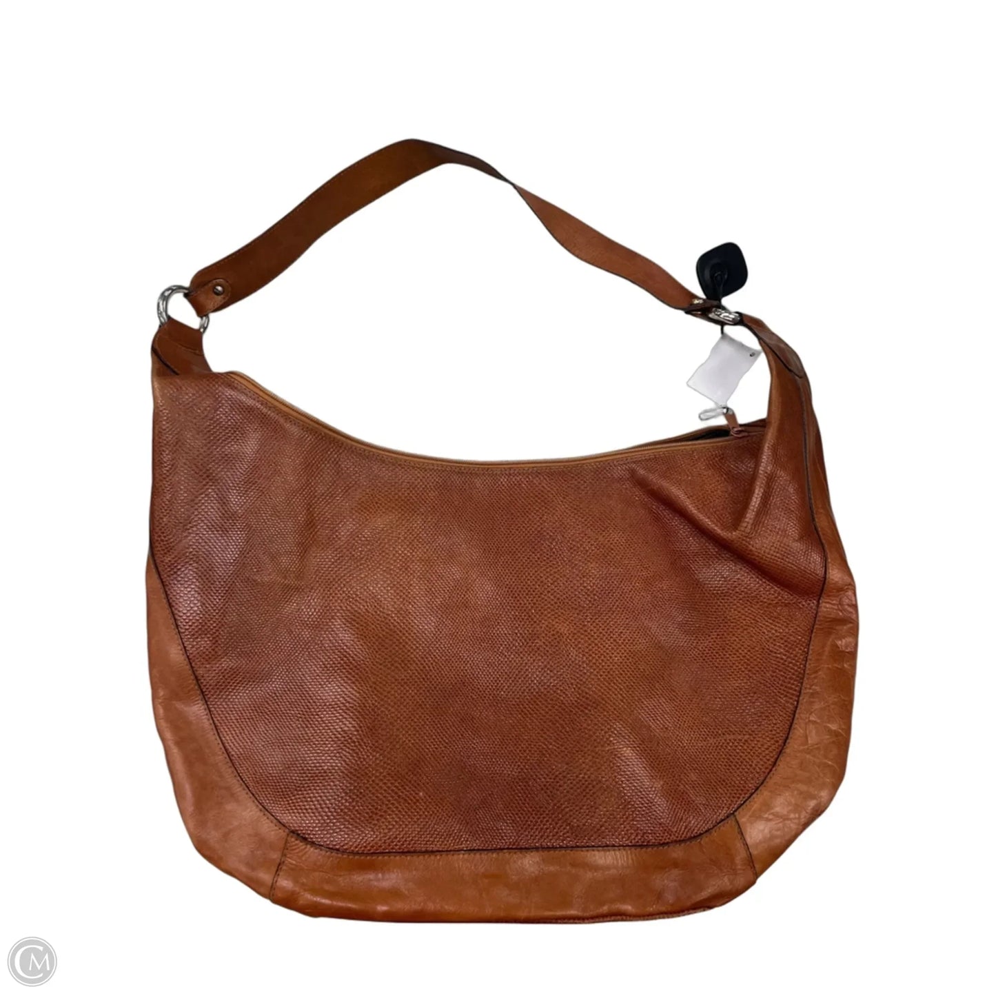 Handbag Leather By Clothes Mentor, Size: Large
