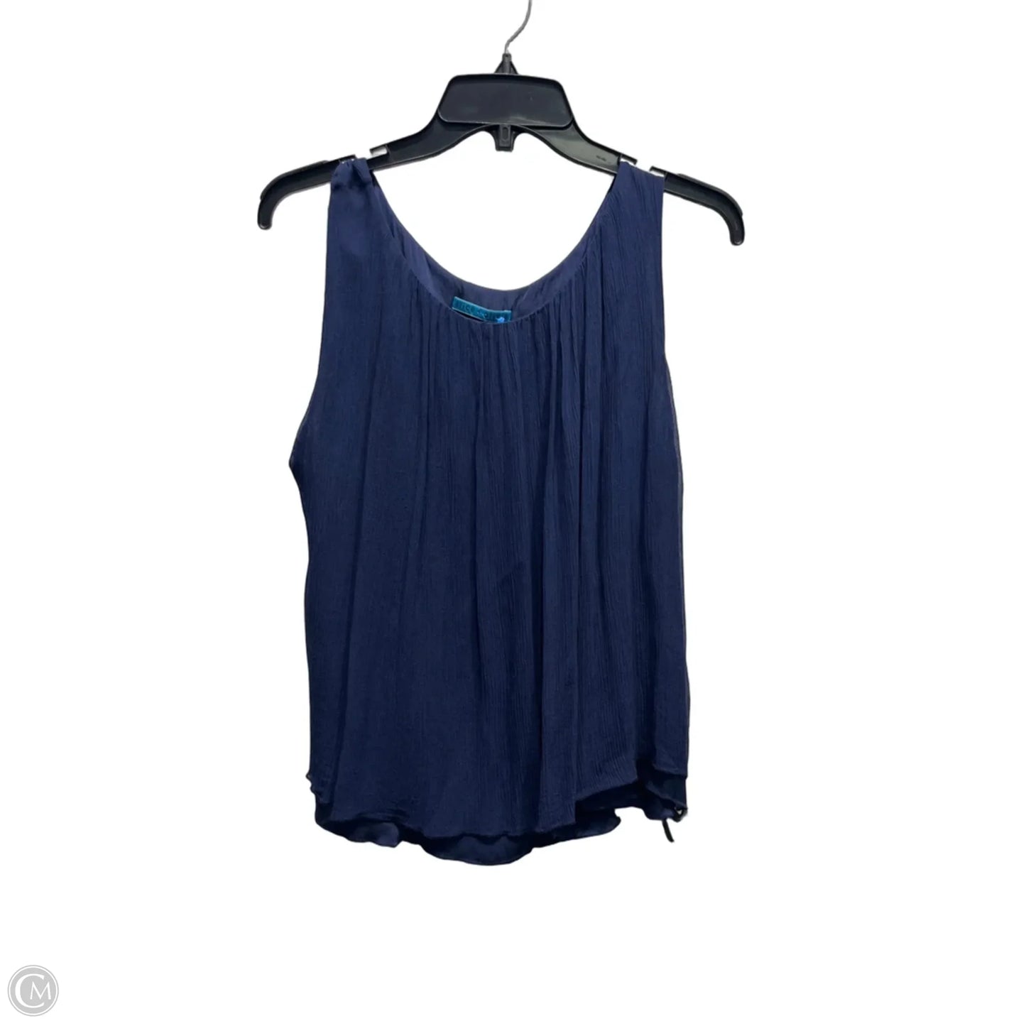 Top Sleeveless Designer By Alice + Olivia In Navy, Size: M