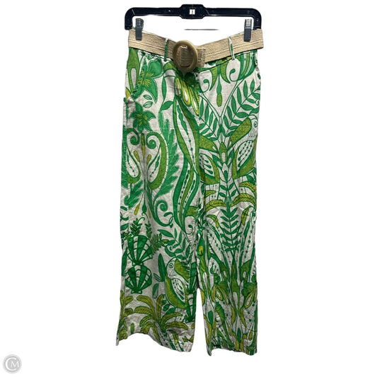 Pants Other By Rachel Zoe In Green & White, Size: S
