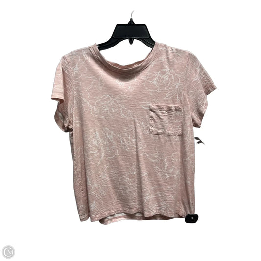 Top Short Sleeve Basic By Sanctuary In Pink, Size: L