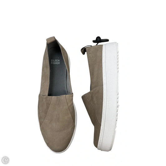 Shoes Flats By Eileen Fisher In Tan, Size: 9