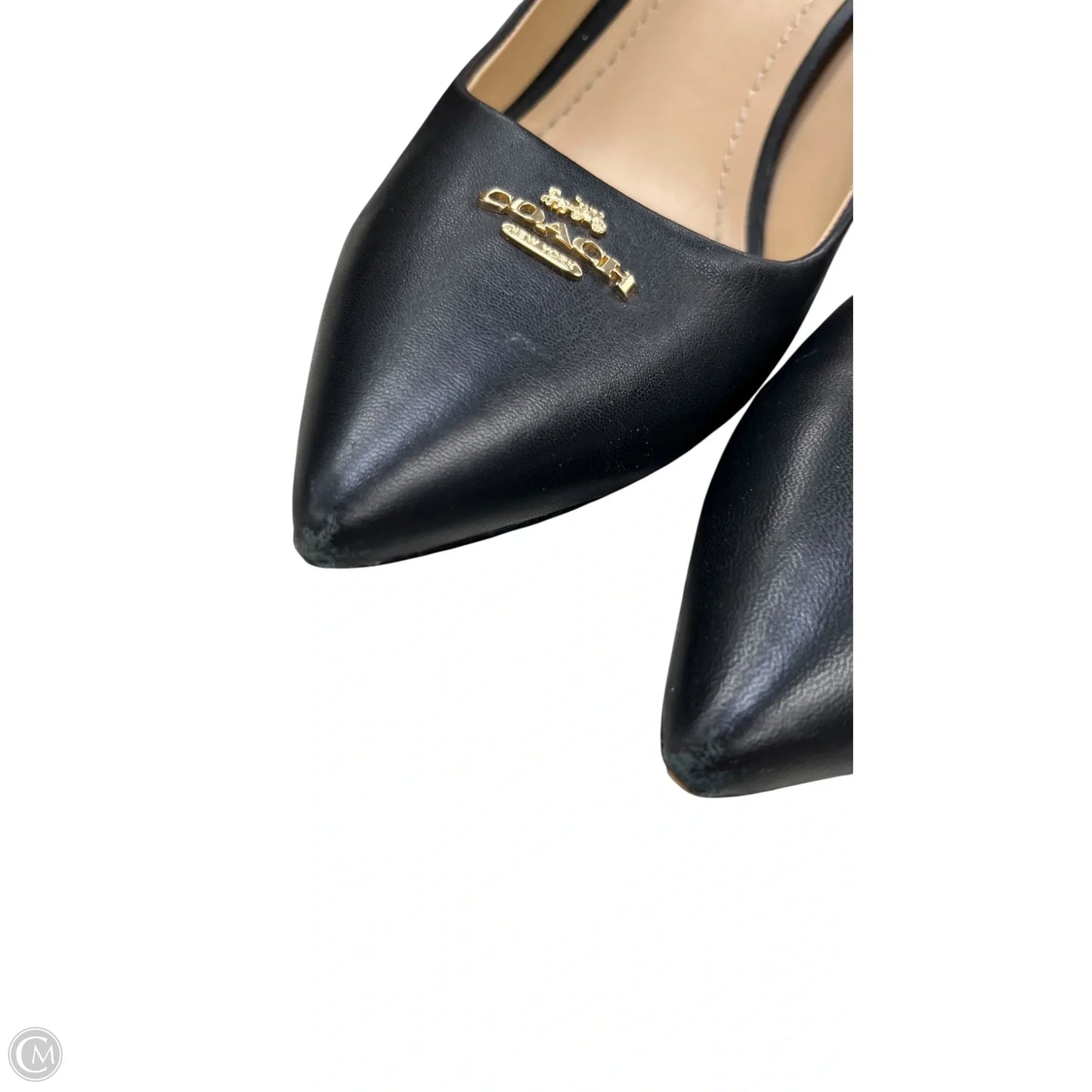 Shoes Designer By Coach In Black, Size: 10