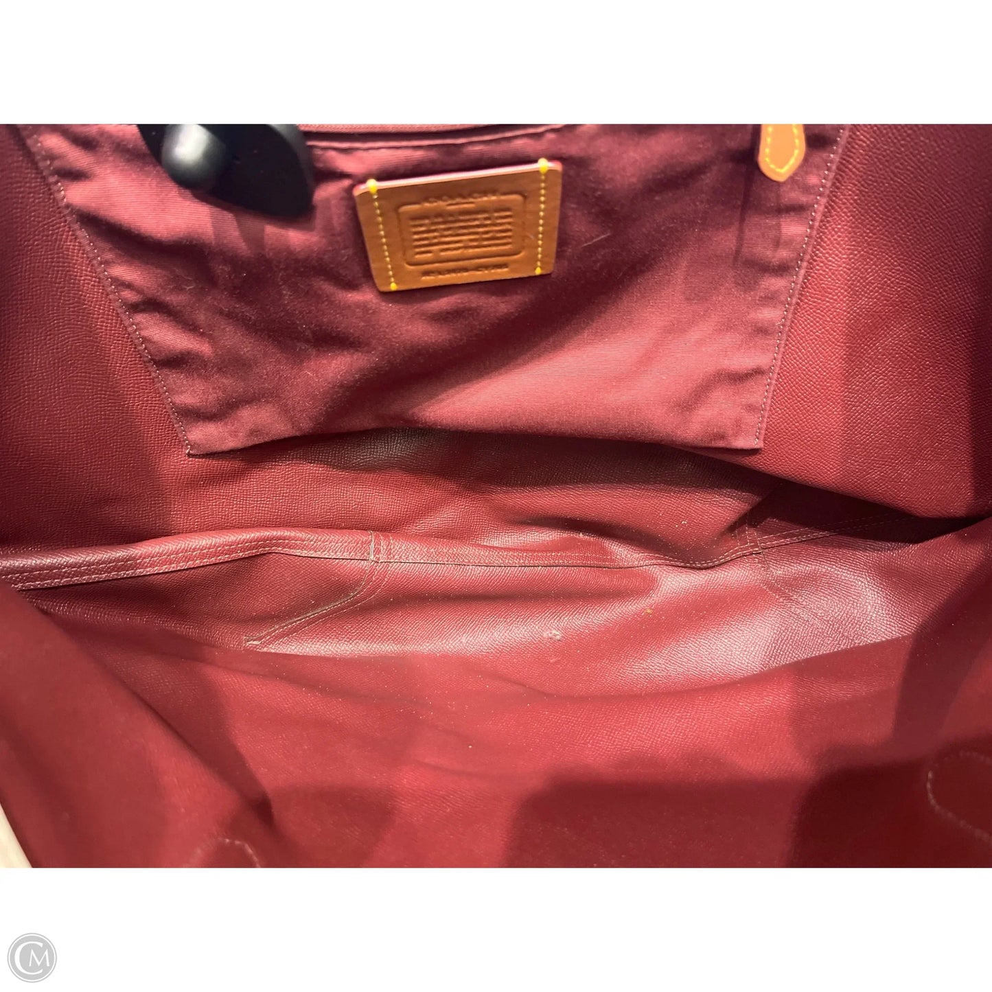Handbag Designer By Coach, Size: Large