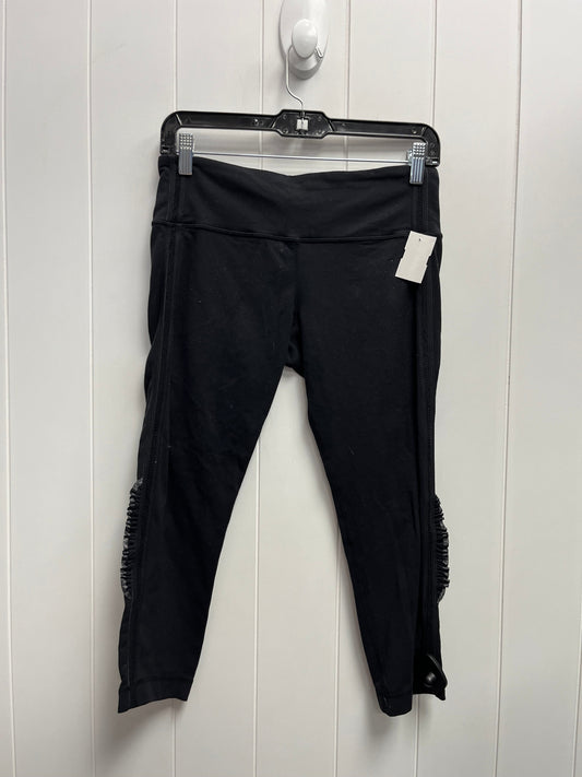 Athletic Capris By Lululemon In Black, Size: 8