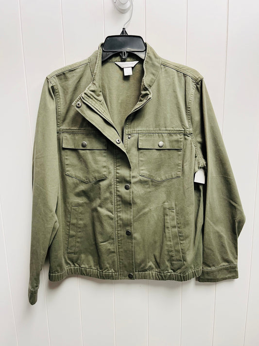 Jacket Other By Christopher And Banks In Green, Size: L