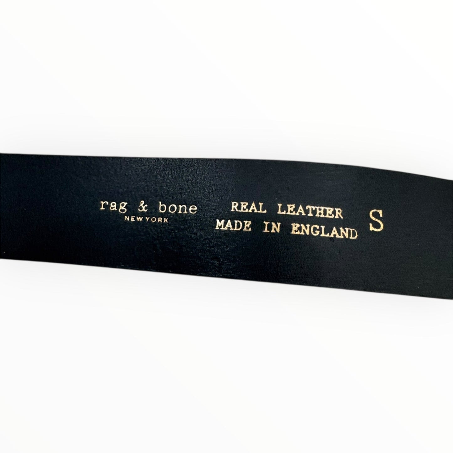 Belt Leather By Rag And Bone In Black, Size: S