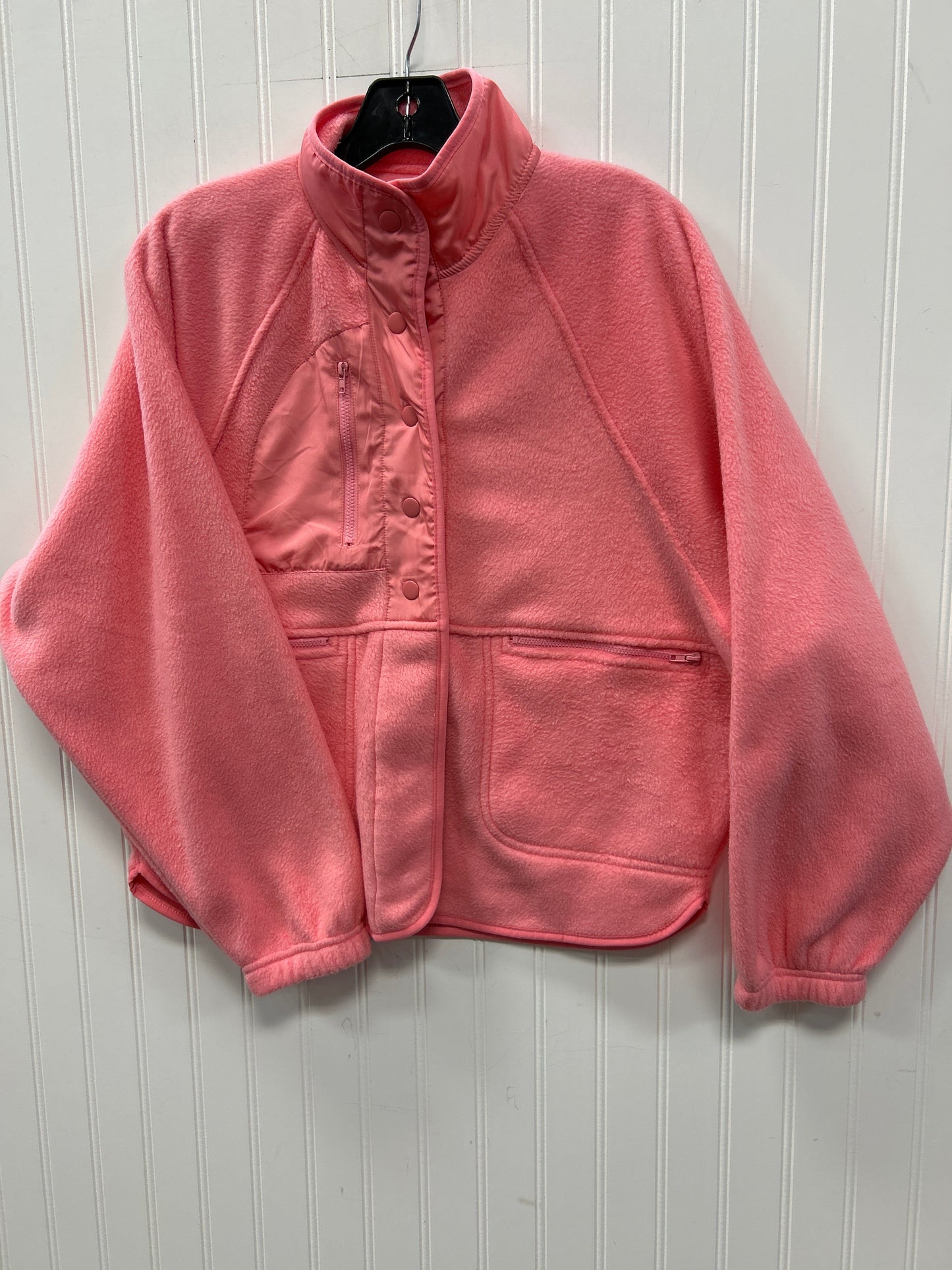 Jacket Fleece By Thread And Supply In Pink, Size:S