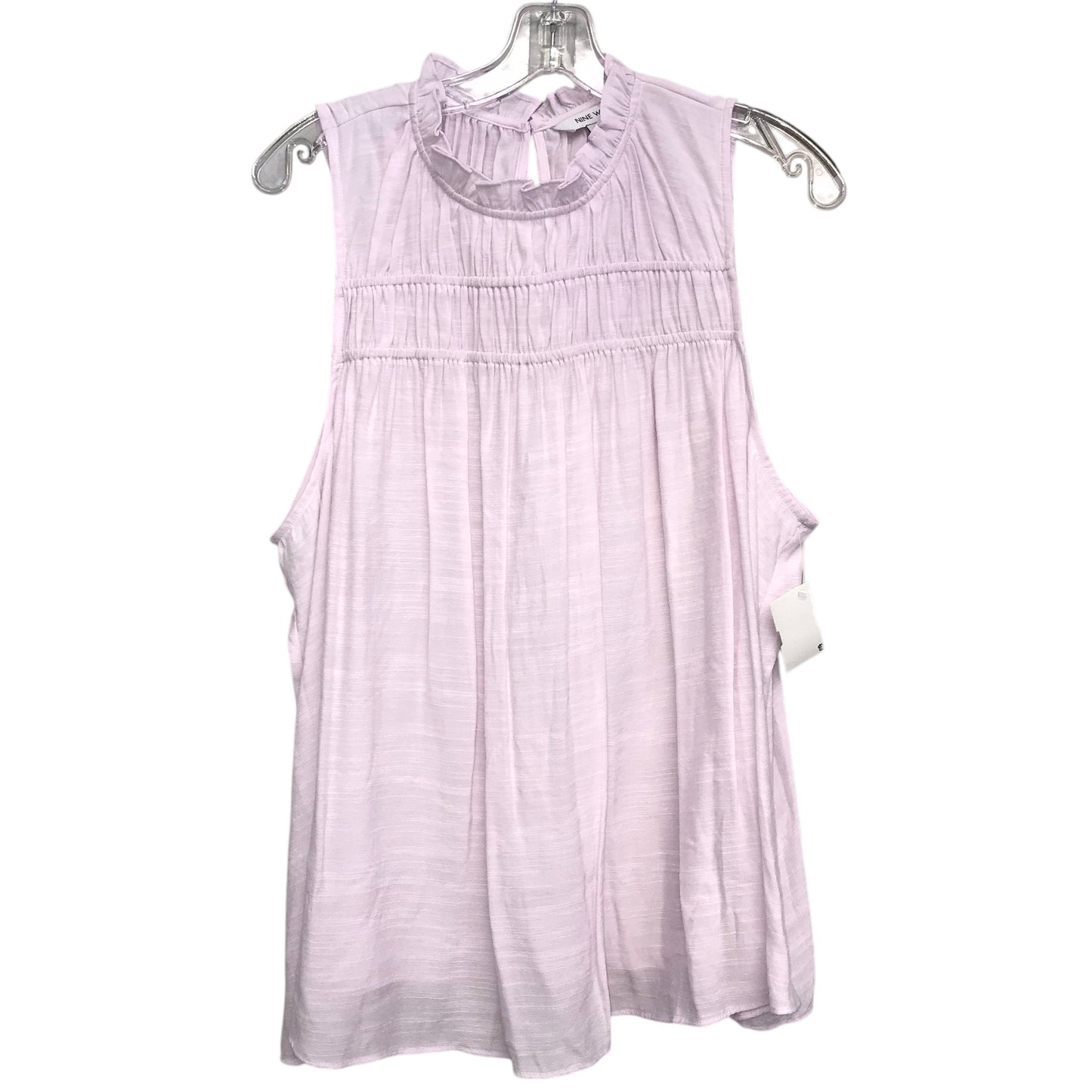 Top Ss By Nine West In Purple, Size:Xl