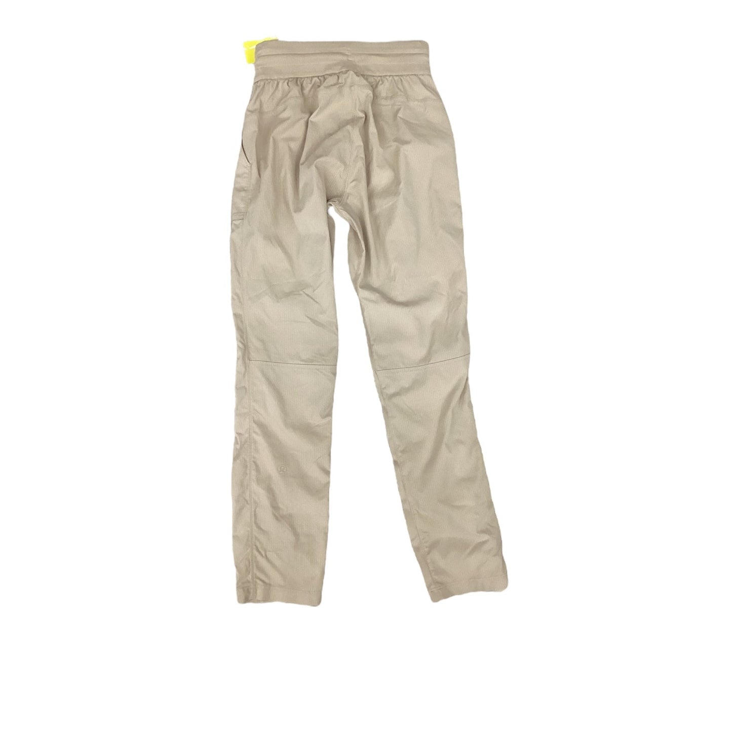 Athletic Pants By Lululemon In Tan, Size:0