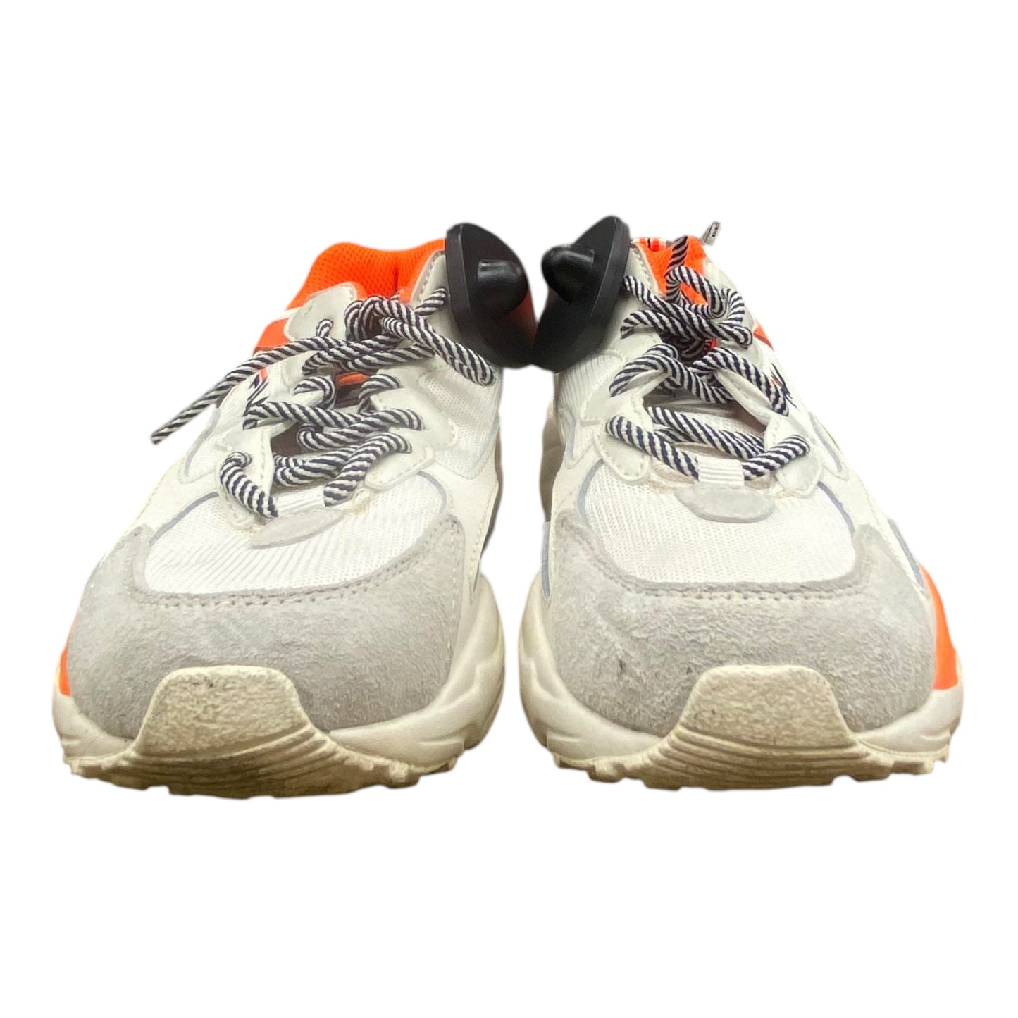 Shoes Sneakers By Fila In Orange & White, Size:6.5