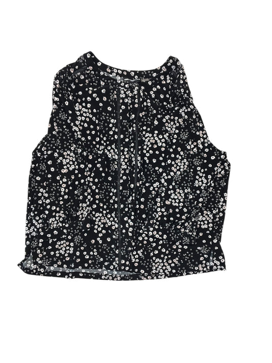 Top 3/4 Sleeve Designer By Karl Lagerfeld In Floral Print, Size:2X