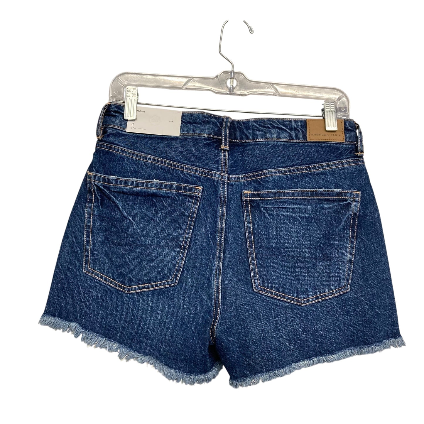 Shorts By American Eagle In Blue Denim, Size:4