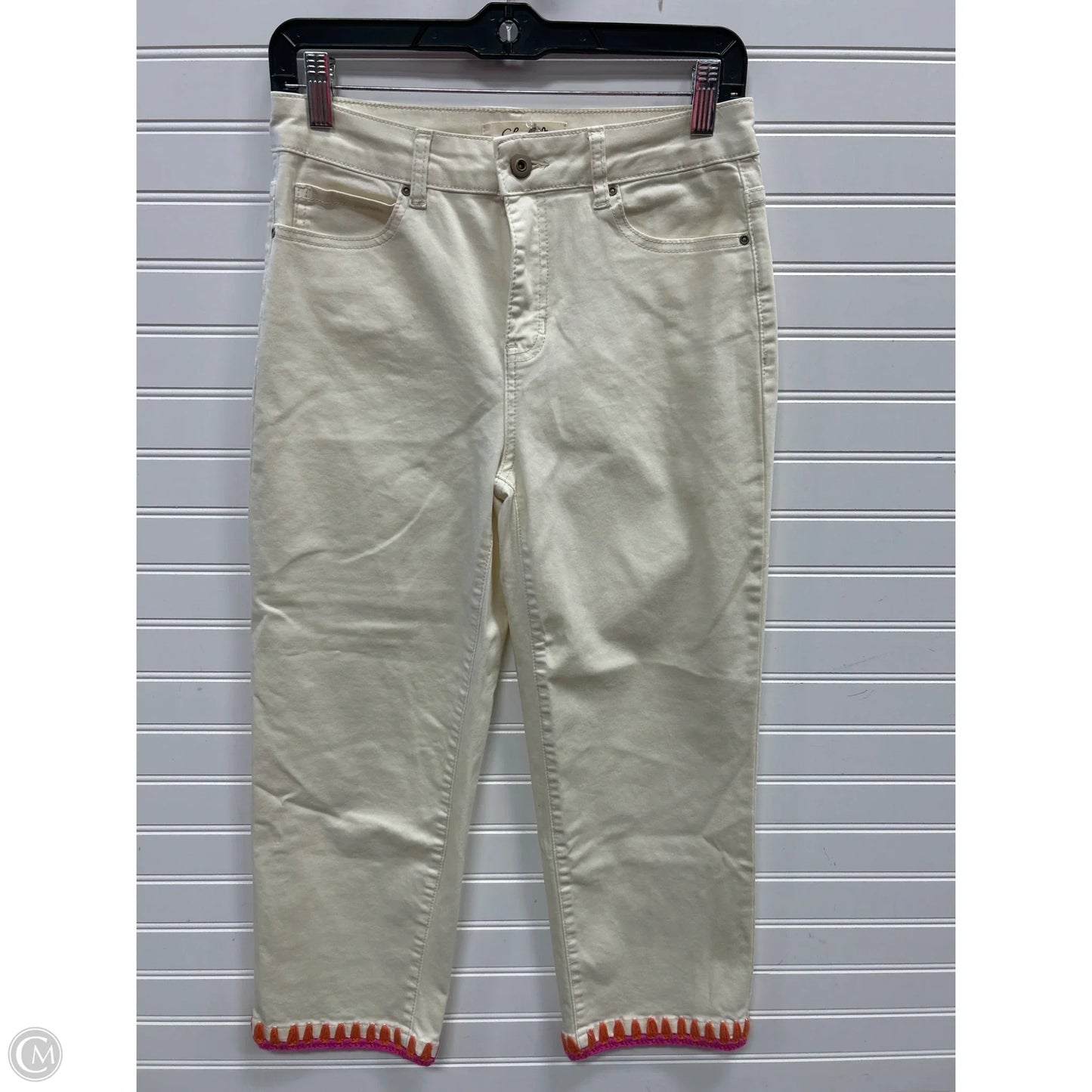 Pants Other By Charlie B In Cream, Size: 6