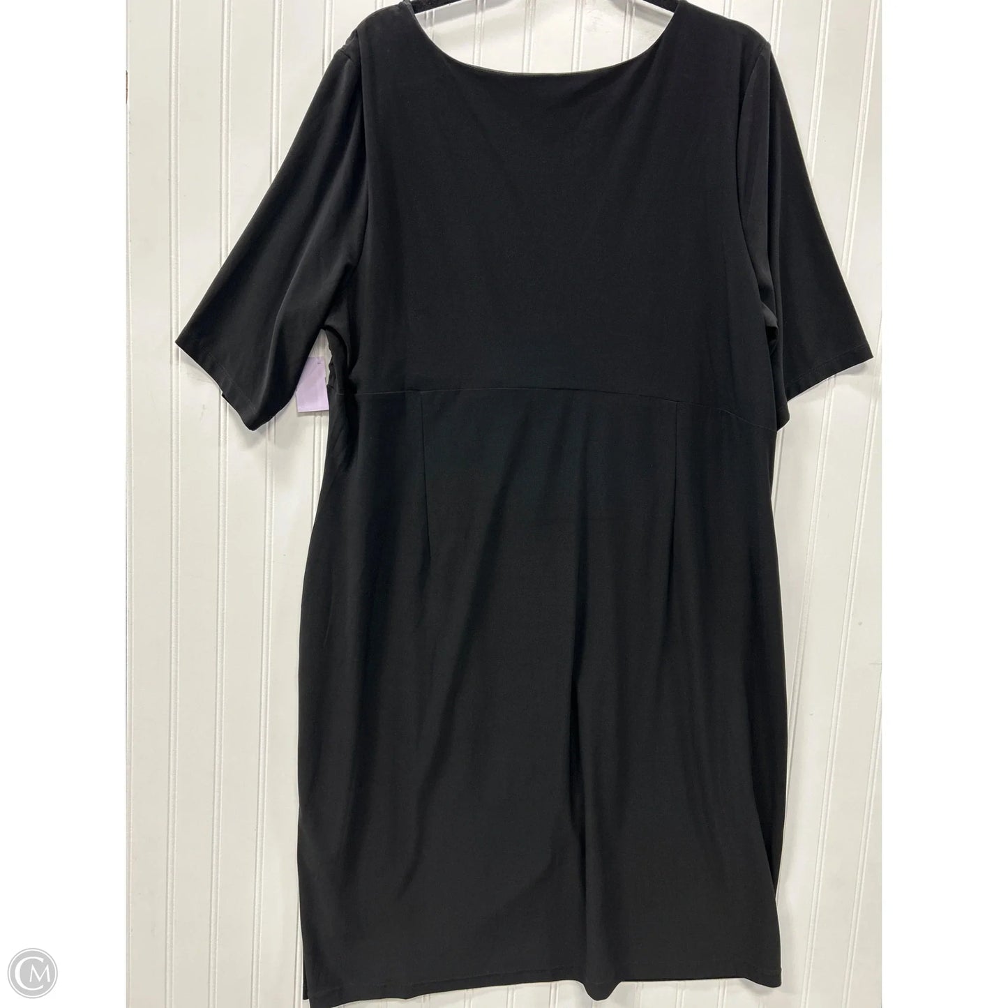 Dress Work By Dressbarn In Black, Size: 2x