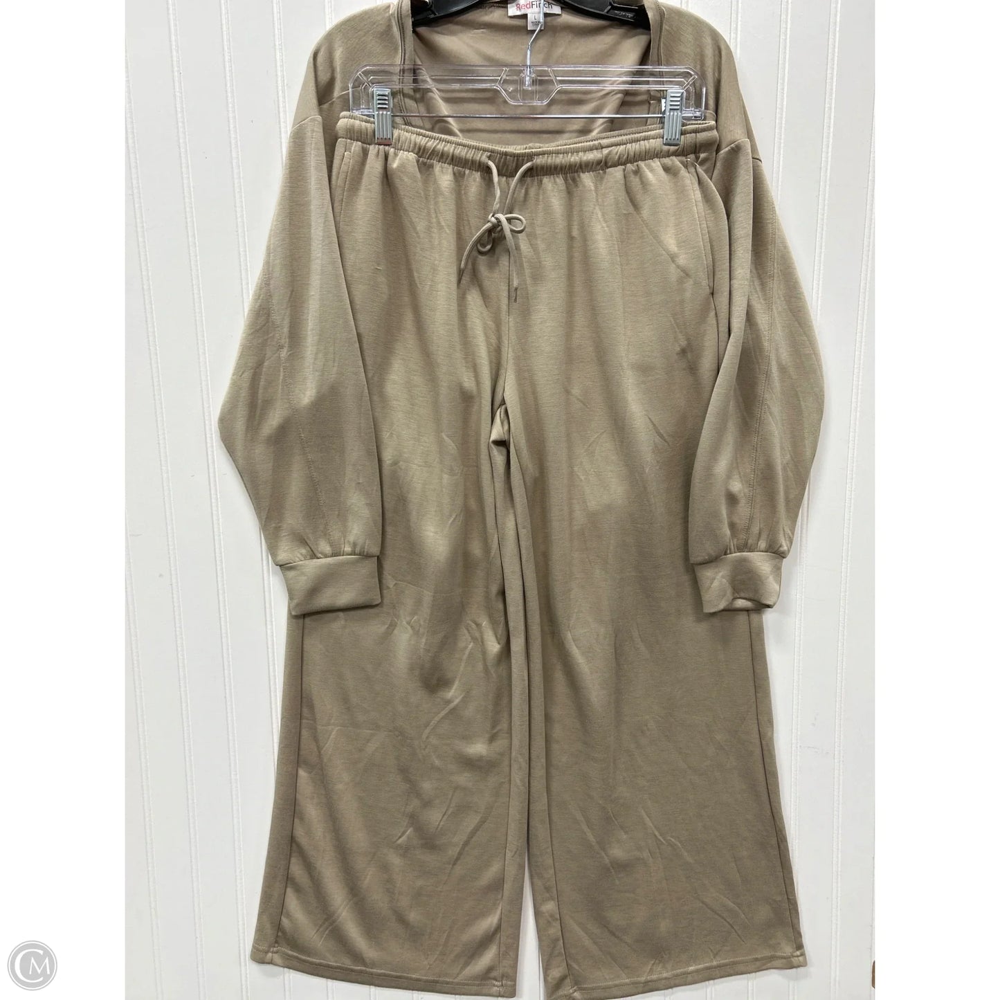 Lounge Set Pants By Cmc In Tan, Size: L