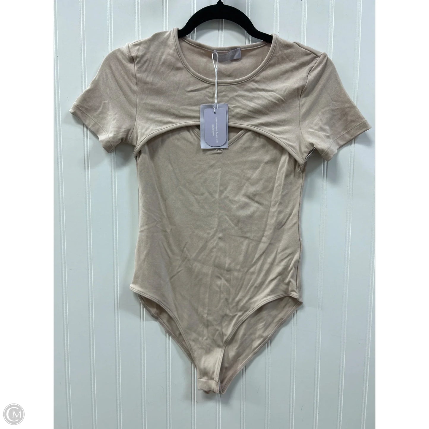 Bodysuit By Mangopop In Tan, Size: S