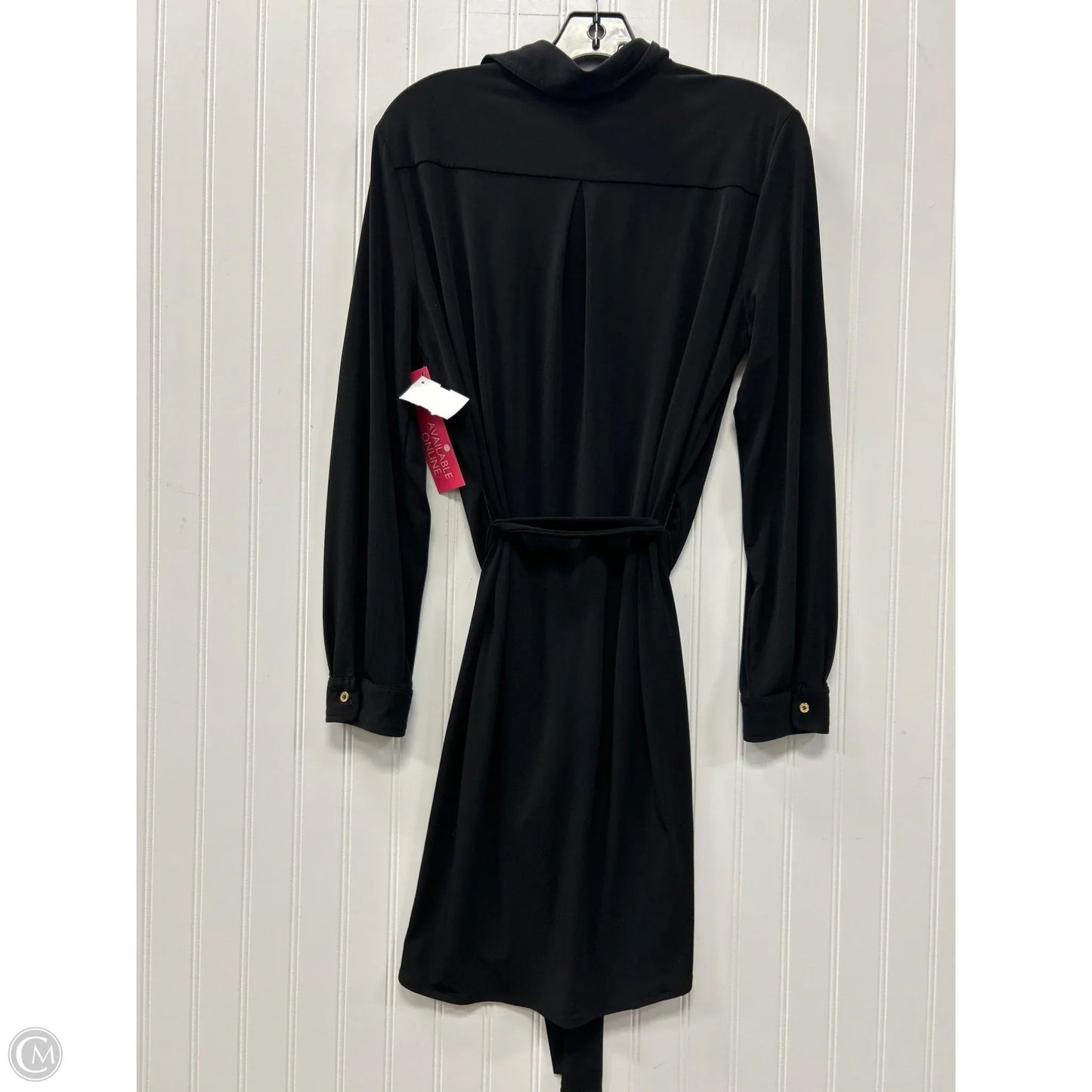 Dress Casual Midi By Calvin Klein In Black, Size: 10