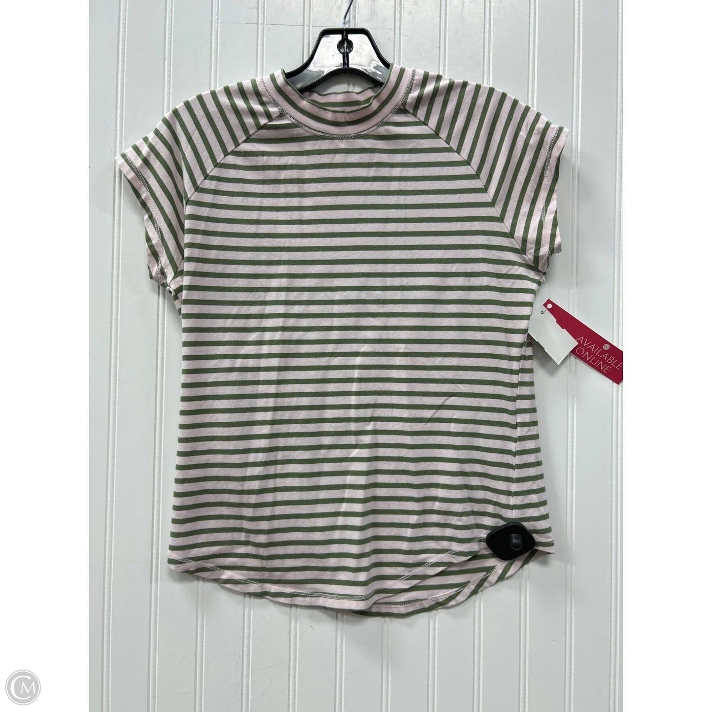 Top Short Sleeve By Pilcro In Green, Size: M