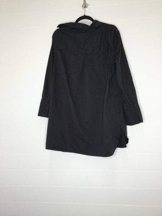 Black Tunic Long Sleeve Chicos, Size L