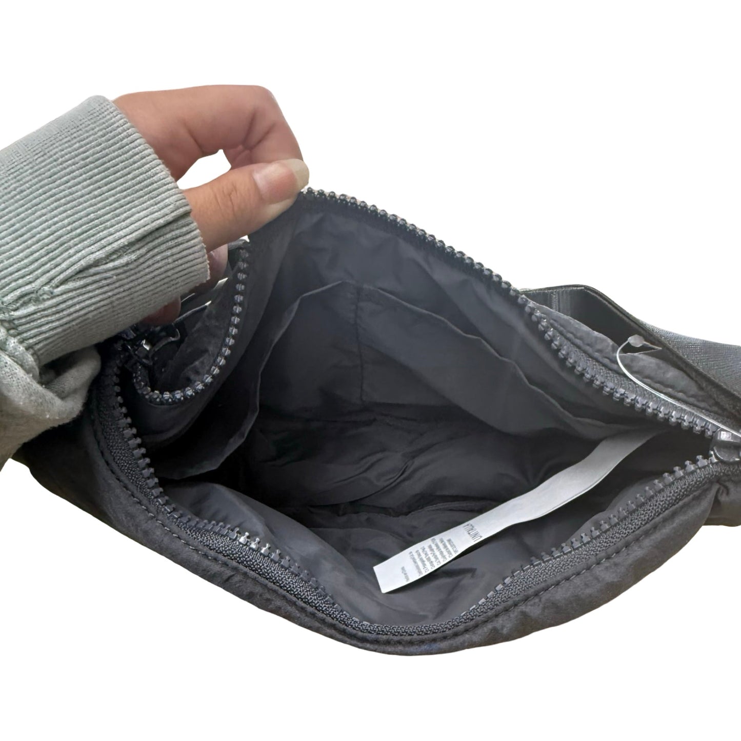 Belt Bag By Fabletics In Grey, Size:Small