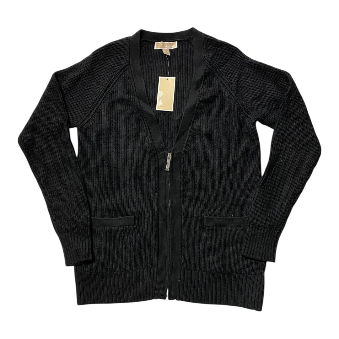 Sweater Cardigan By Michael By Michael Kors In Black, Size:M