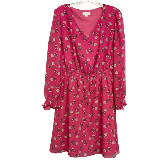 Dress Party Short By Loft In Pink, Size:L