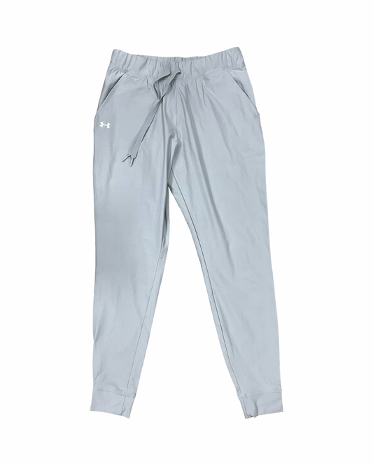 Athletic Pants By Under Armour In Grey, Size:S