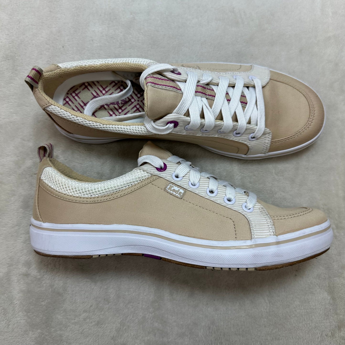 Shoes Sneakers By Keds In Tan, Size: 7