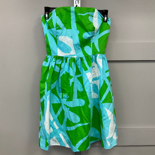 DRESS DESIGNER by LILLY PULITZER In BLUE & GREEN, Size: XS