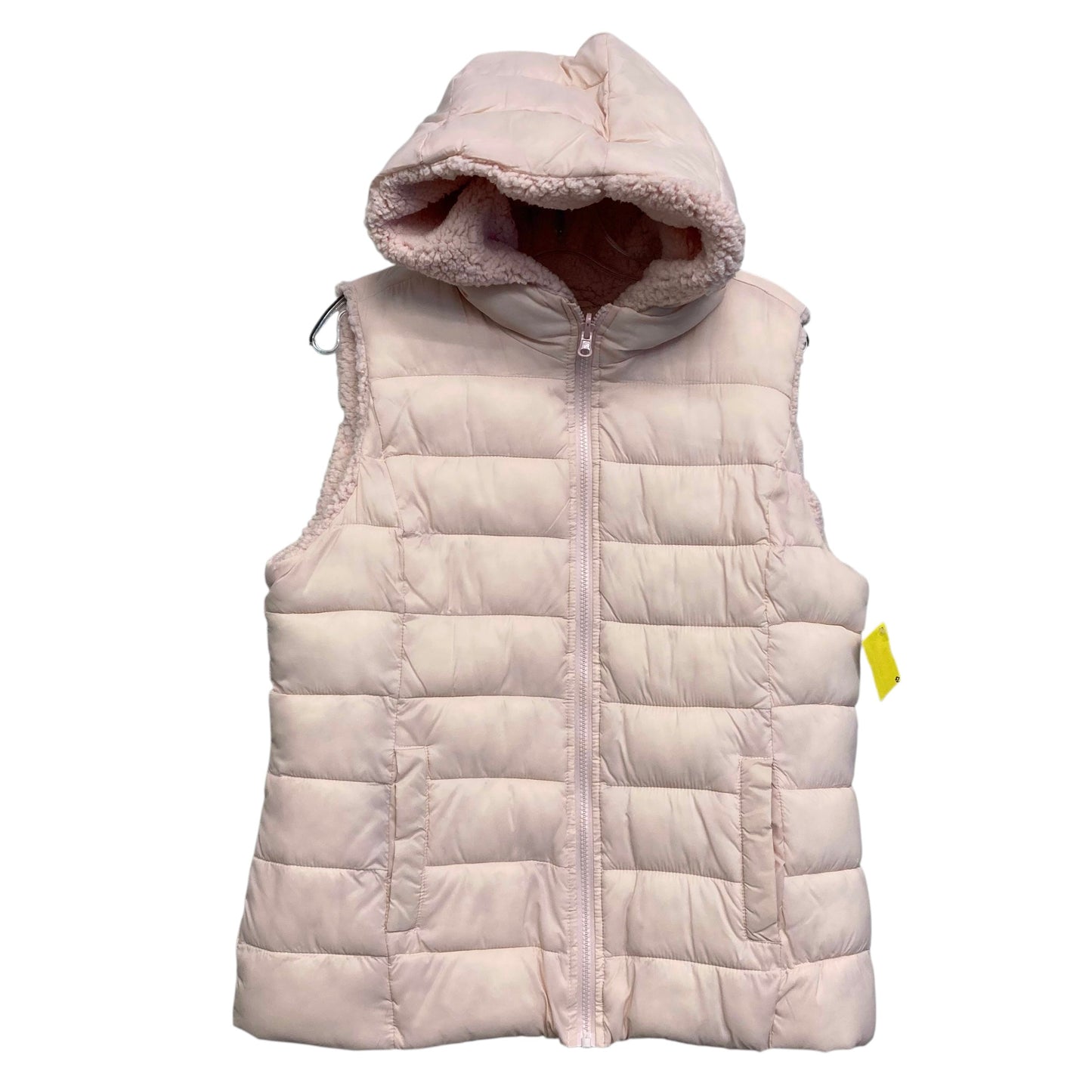 Vest Puffer & Quilted By New York And Co In Pink, Size:L