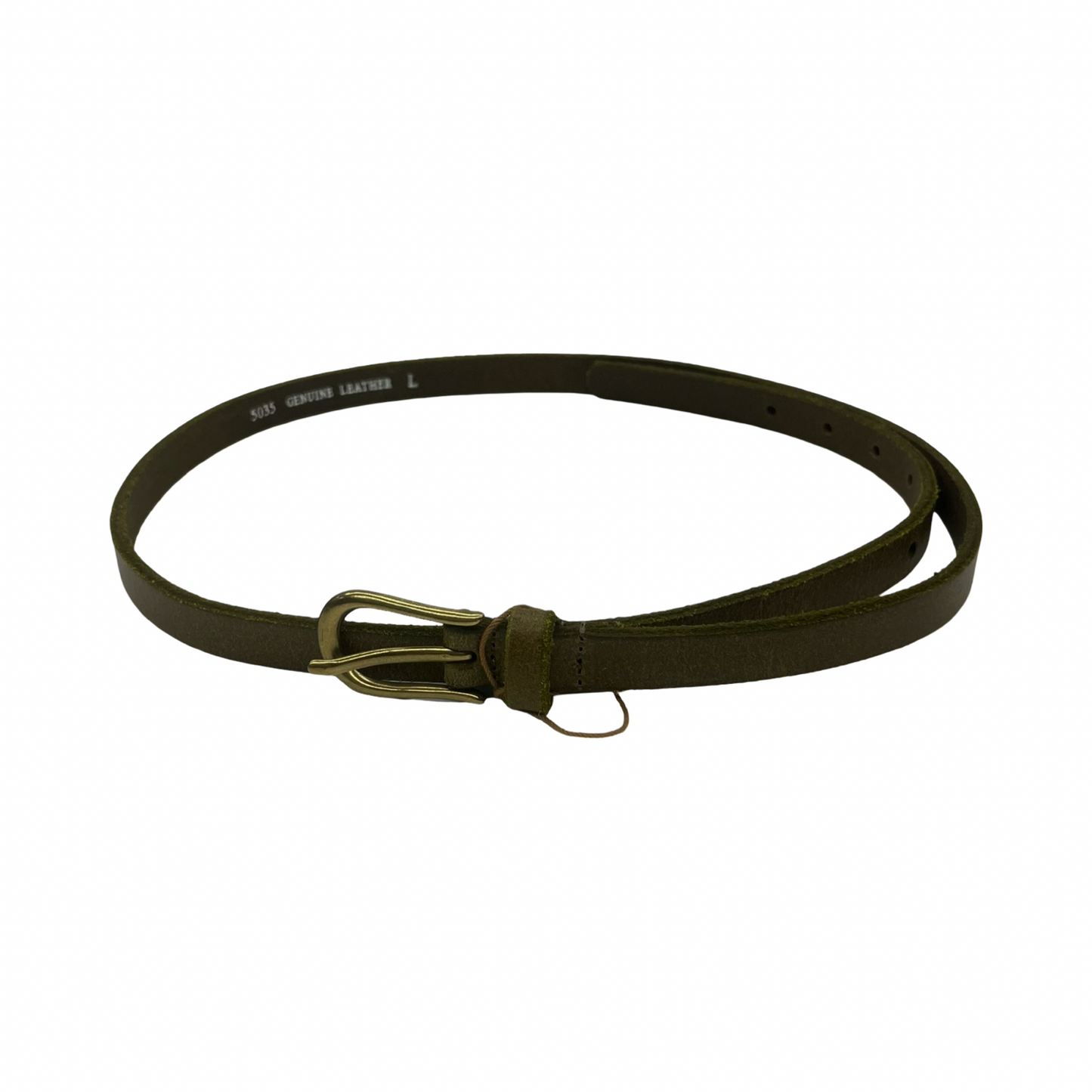 Belt Leather By Clothes Mentor In Green