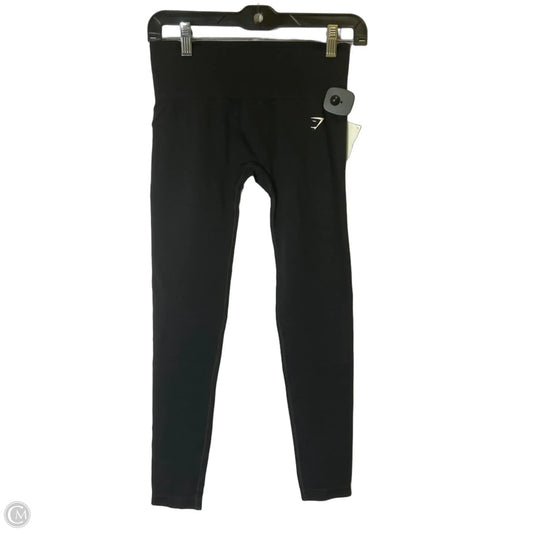 Athletic Leggings By Gym Shark In Black, Size: S