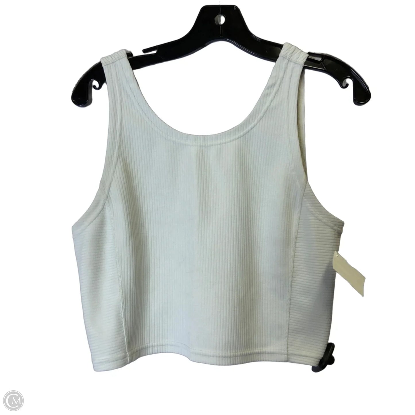 Athletic Tank Top By Lululemon In White, Size: 10