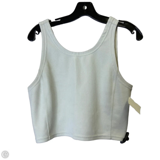 Athletic Tank Top By Lululemon In White, Size: 10