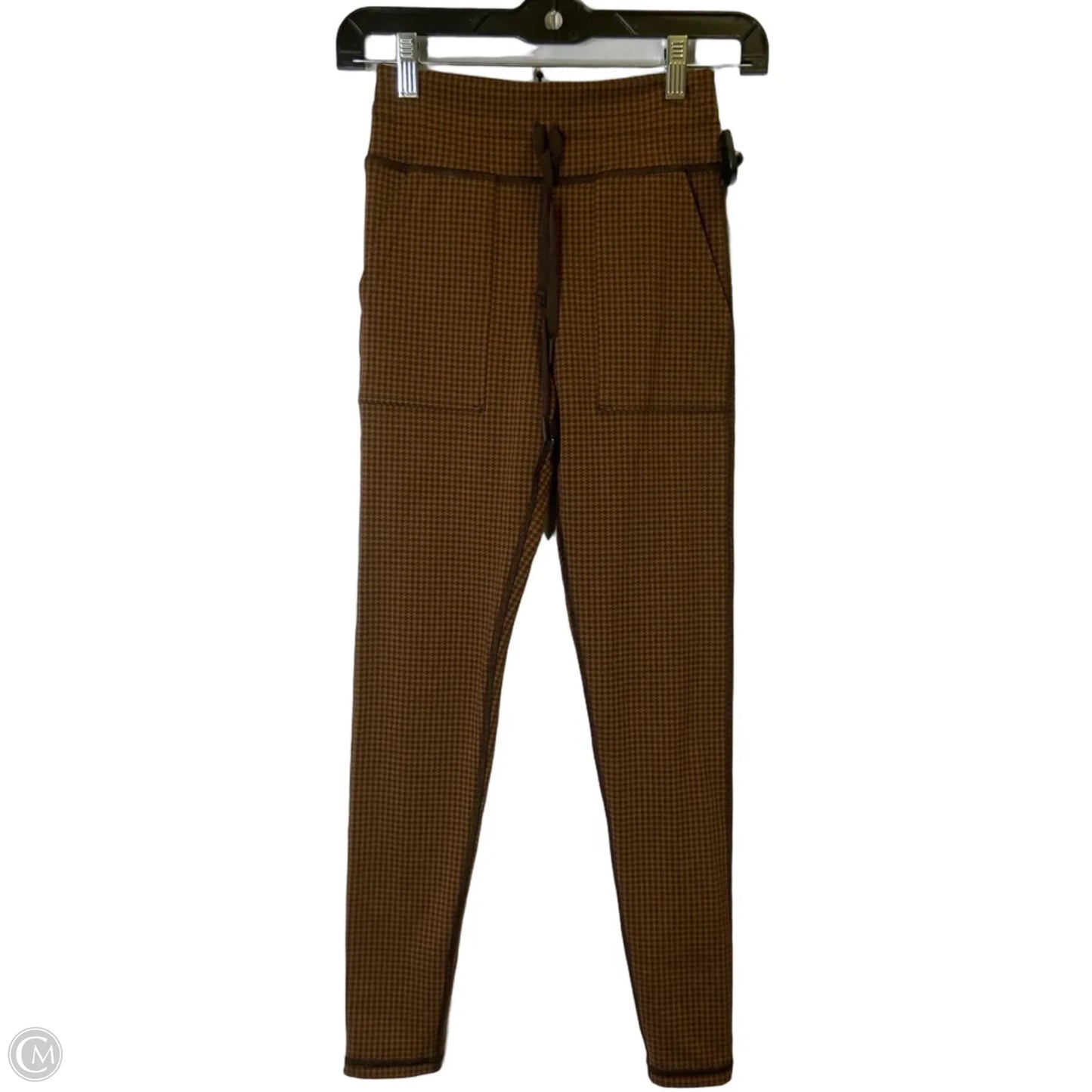 Athletic Leggings By Offline In Brown, Size: S