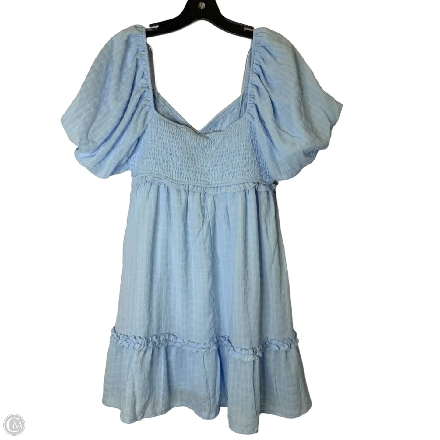 Dress Casual Short By Clothes Mentor In Blue, Size: L