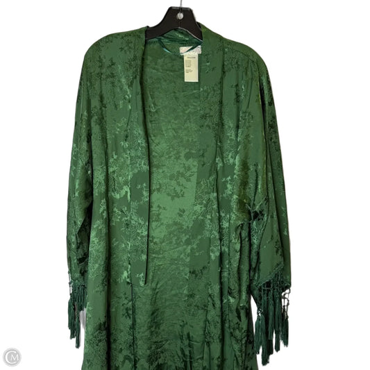 Kimono By Free People In Green, Size: Osfm