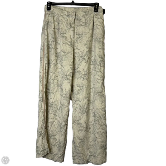 Pants Wide Leg By Johnny Was In Cream, Size: M