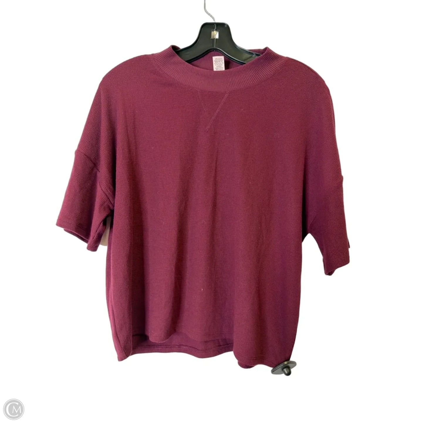 Top Short Sleeve Basic By Victorias Secret In Purple, Size: Xs