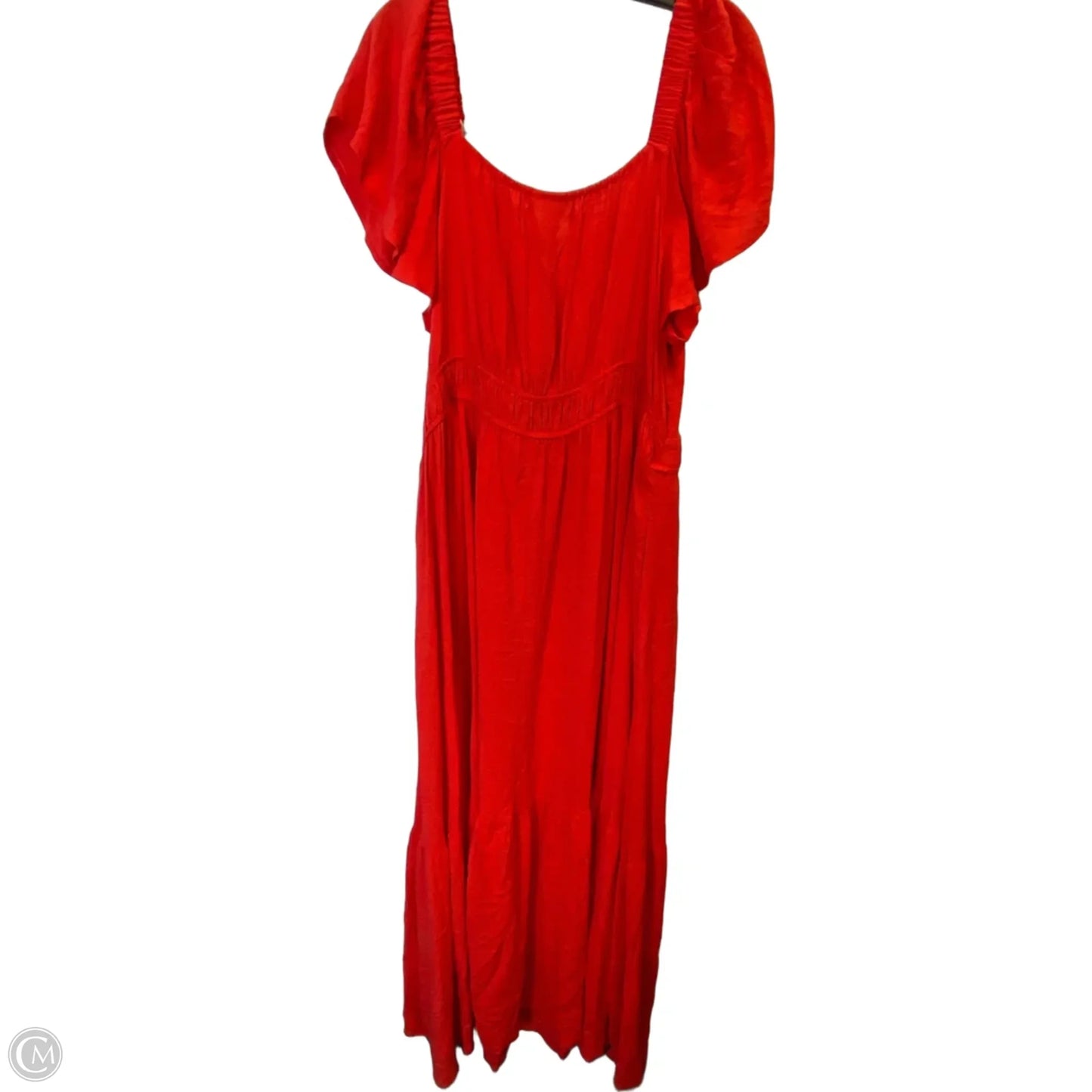 Dress Casual Maxi By Ava & Viv In Red, Size: 2x