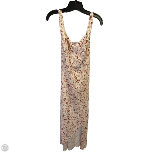 Dress Casual Maxi By Commense In Red & White, Size: M