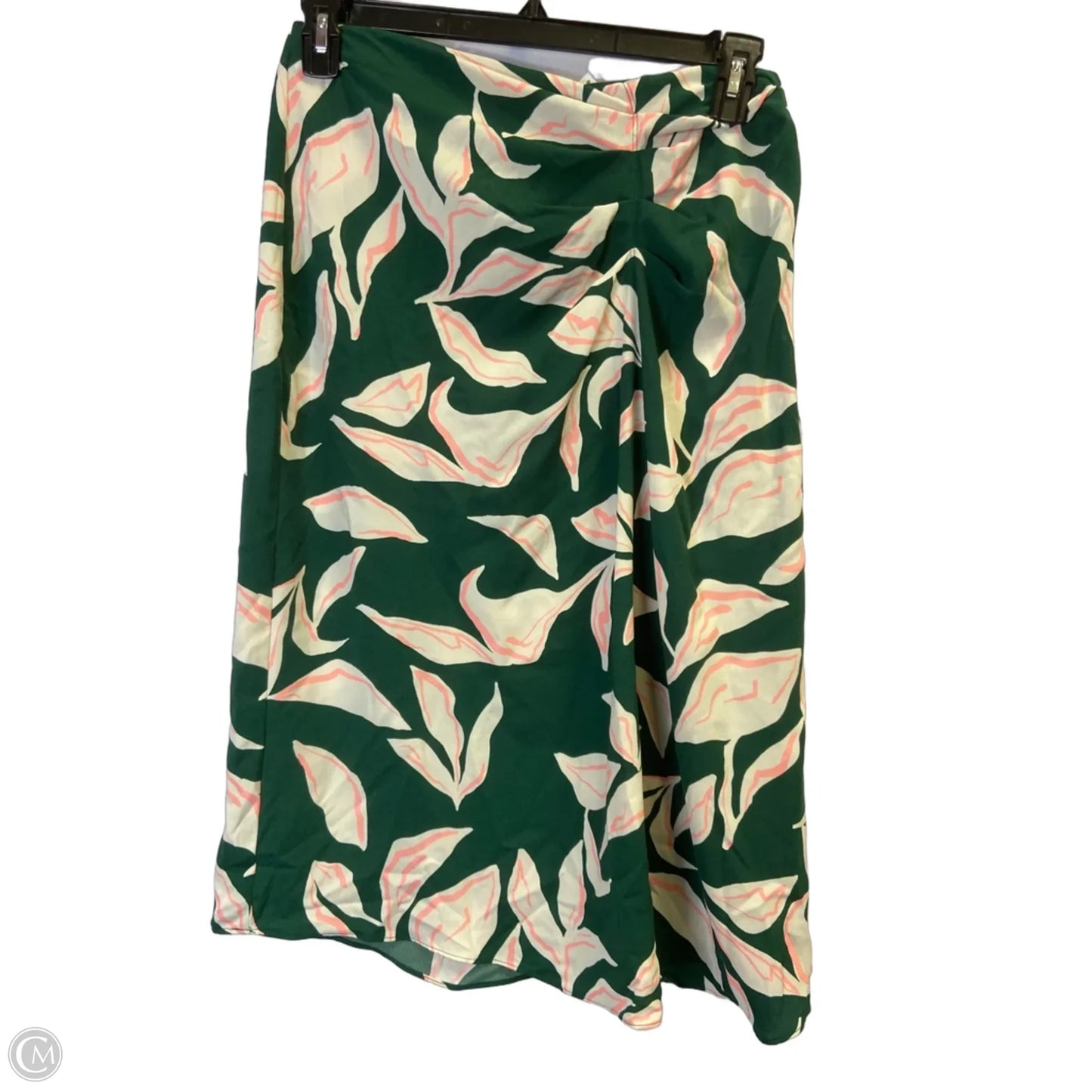 Skirt Midi By Nine West In Green, Size: M