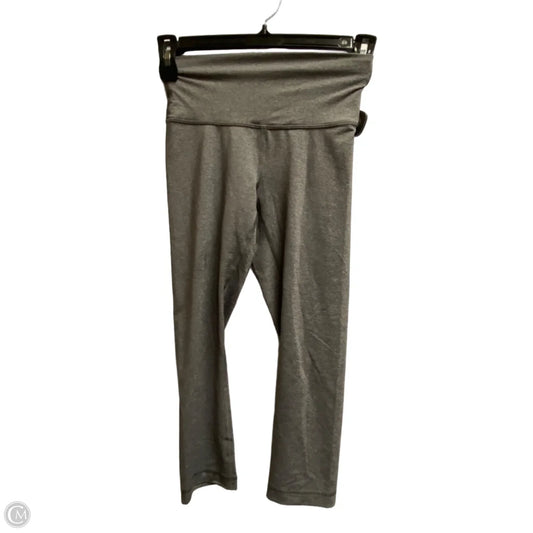 Athletic Leggings Capris By Lululemon In Grey, Size: 6